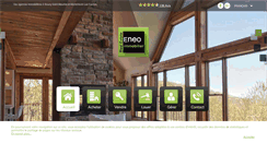 Desktop Screenshot of eneo-immobilier.com