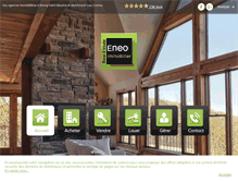 Tablet Screenshot of eneo-immobilier.com